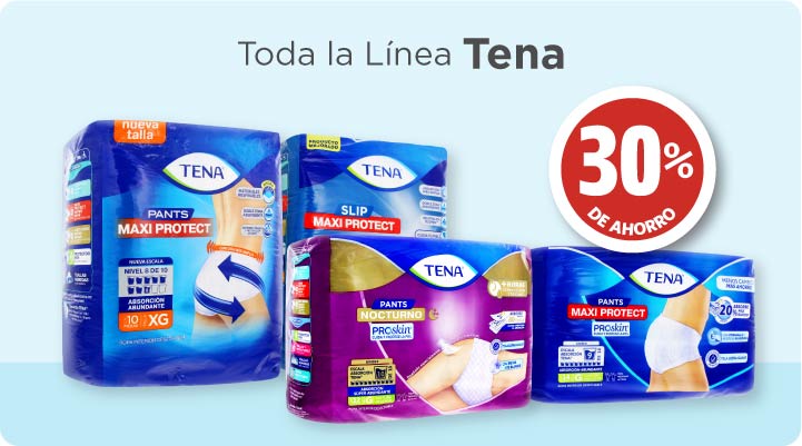 Tena 30% de ahorro